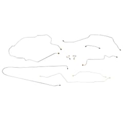 (1967) Brake Line Set - 2wd - Shortbed - Leaf Springs - Manual